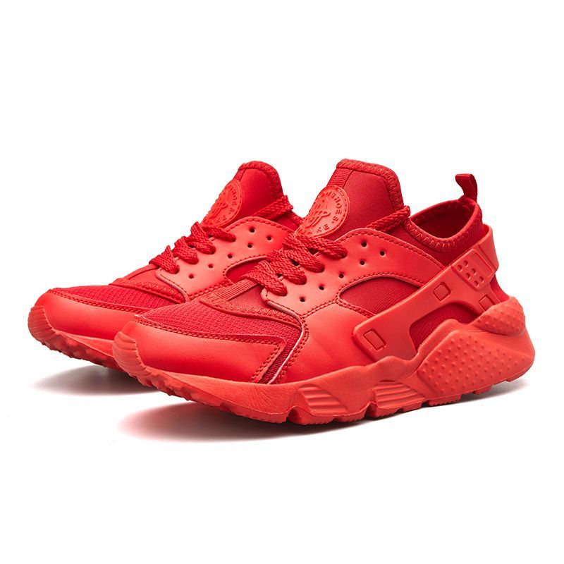 Stylish Red Huarache Sneakers for Comfort.
