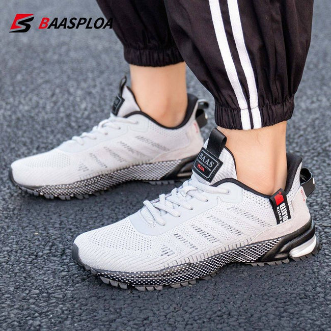 Baasploa Men's Breathable Running Sneakers.