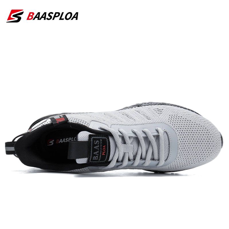 Baasploa Men's Breathable Running Sneakers.