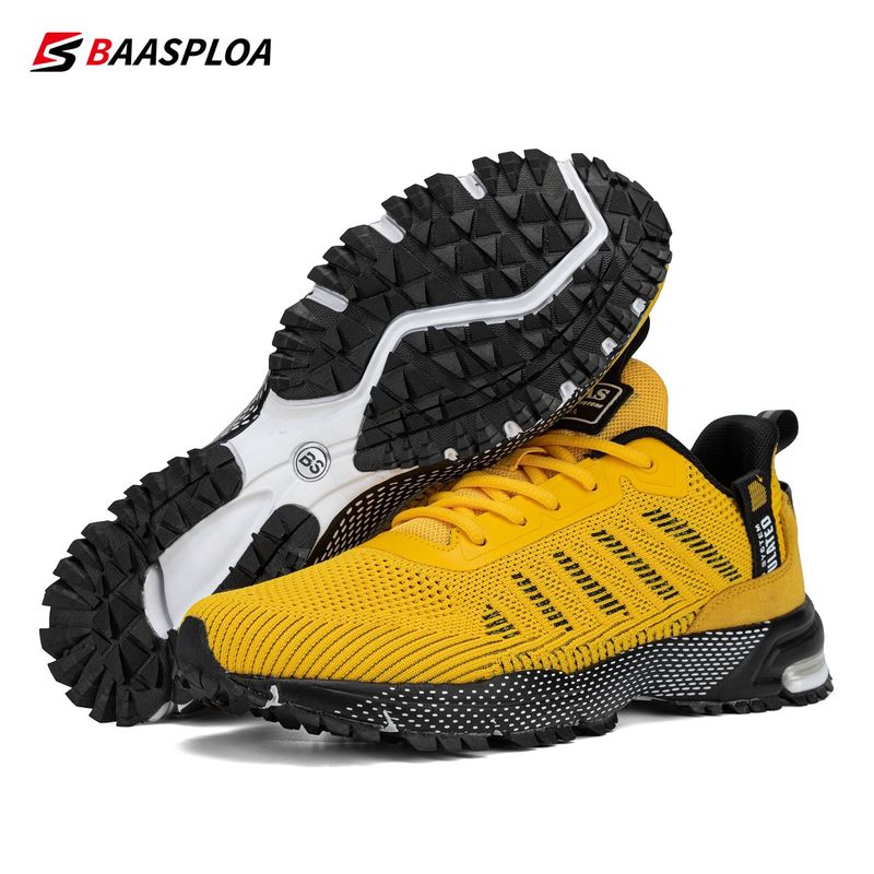 Baasploa Men's Breathable Running Sneakers.