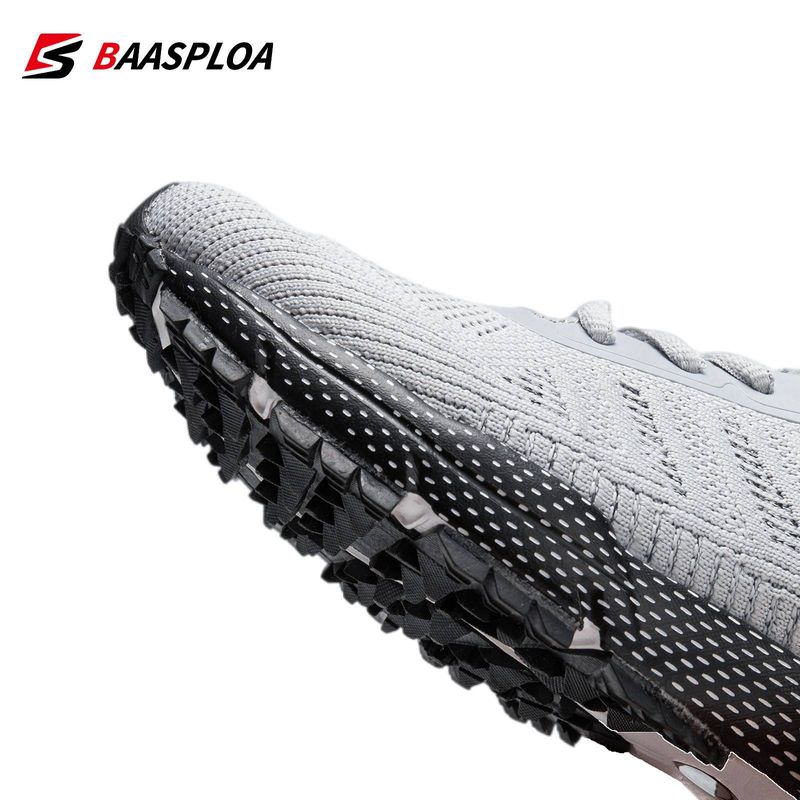 Baasploa Men's Breathable Running Sneakers.