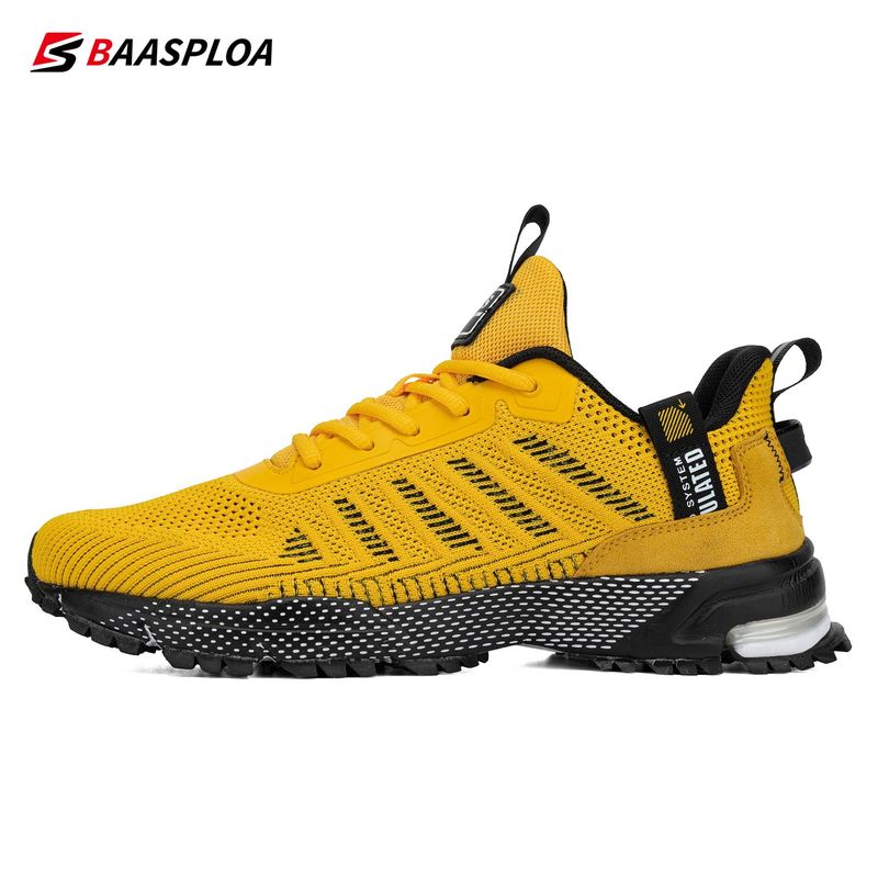 Baasploa Men's Breathable Running Sneakers.