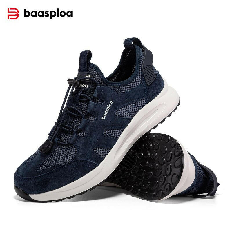 Baasploa Men's Breathable Walking Sneakers.