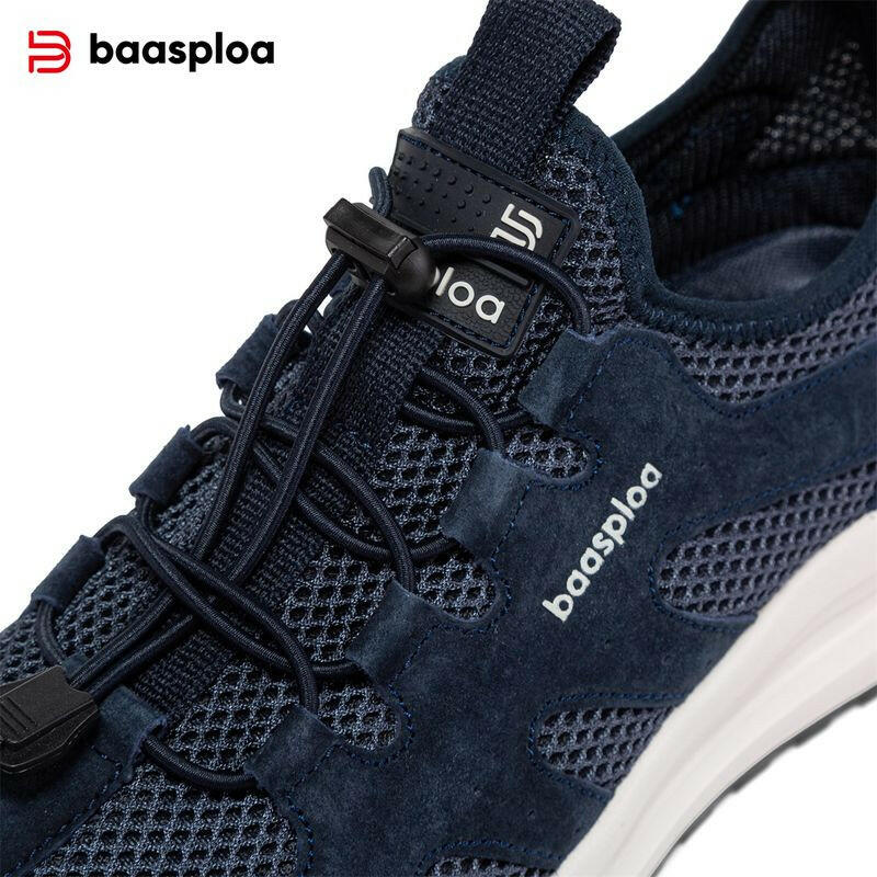 Baasploa Men's Breathable Walking Sneakers.