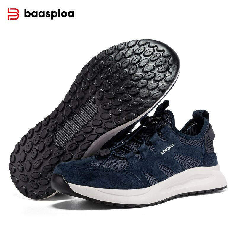 Baasploa Men's Breathable Walking Sneakers.