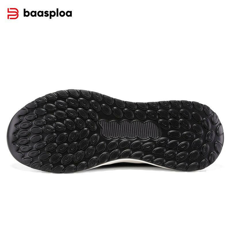 Baasploa Men's Breathable Walking Sneakers.