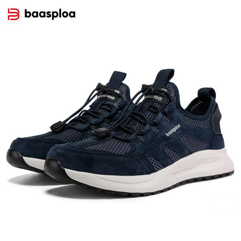 Baasploa Men's Breathable Walking Sneakers.