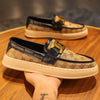Men's Breathable Slip-On Canvas Loafers.