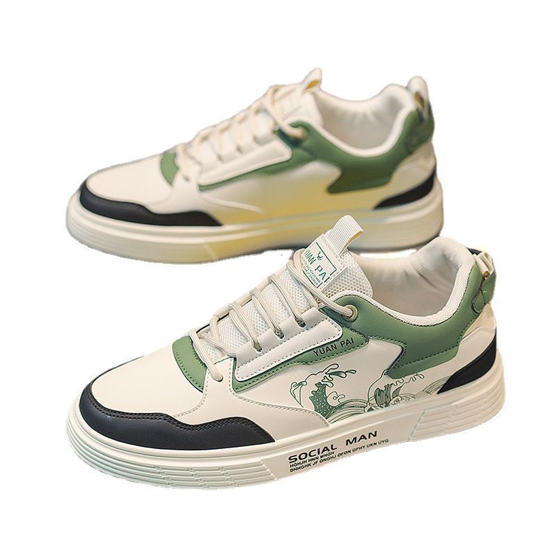Men's Sneakers, Versatile Casual Low-top Breathable Sports Running Shoes, Men's Student Shoes.
