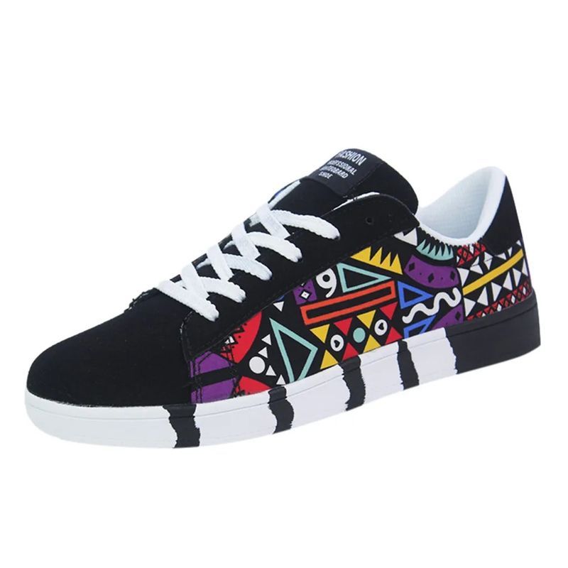 Men's Breathable Canvas Summer Sneakers.