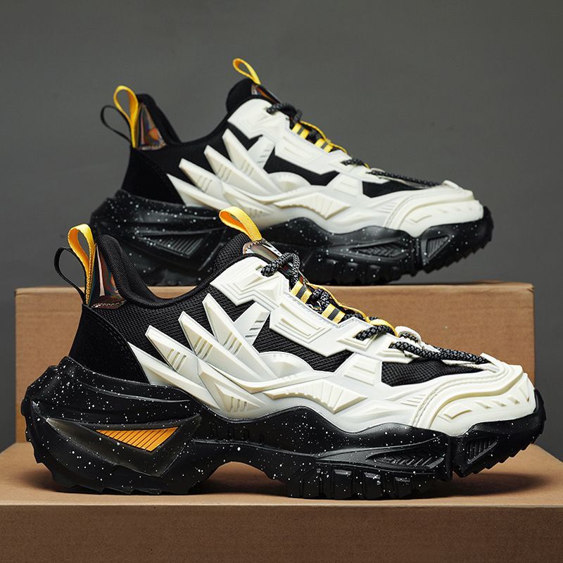 Cushioned Low Top Running Sneakers for Men.