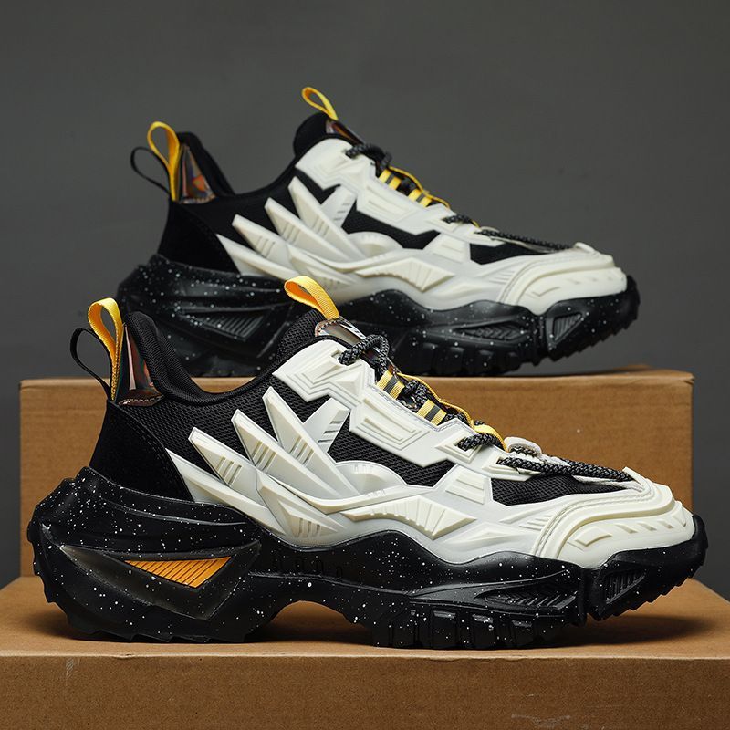 Cushioned Low Top Running Sneakers for Men.