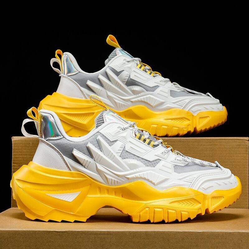 Cushioned Low Top Running Sneakers for Men.