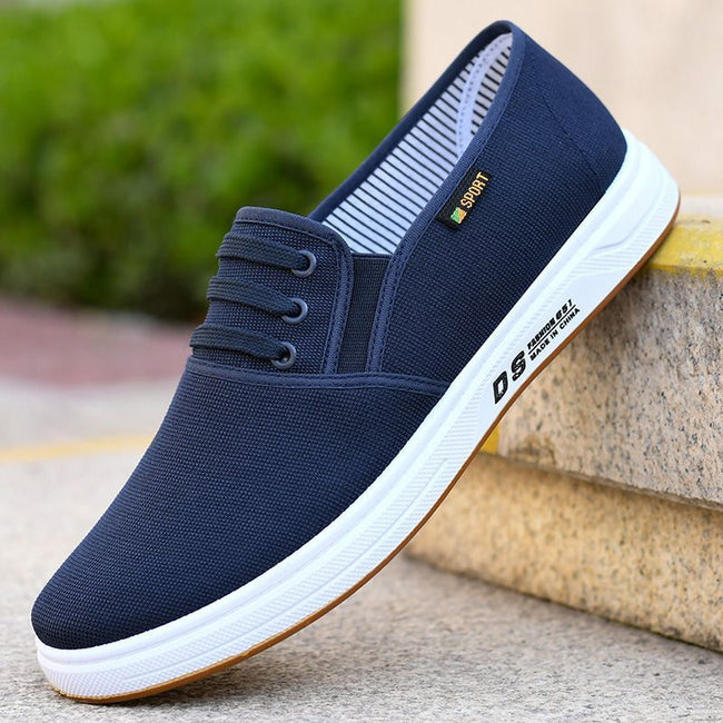Man Sports Shoes Sneakers Mesh Versatile Slip Resistant Footgear.