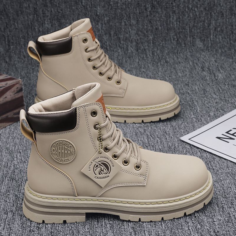 Men's Waterproof Yellow Martin Boots - Best Seller.