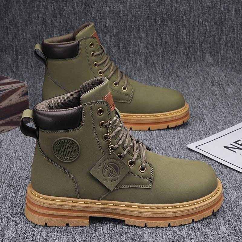 Men's Waterproof Yellow Martin Boots - Best Seller.