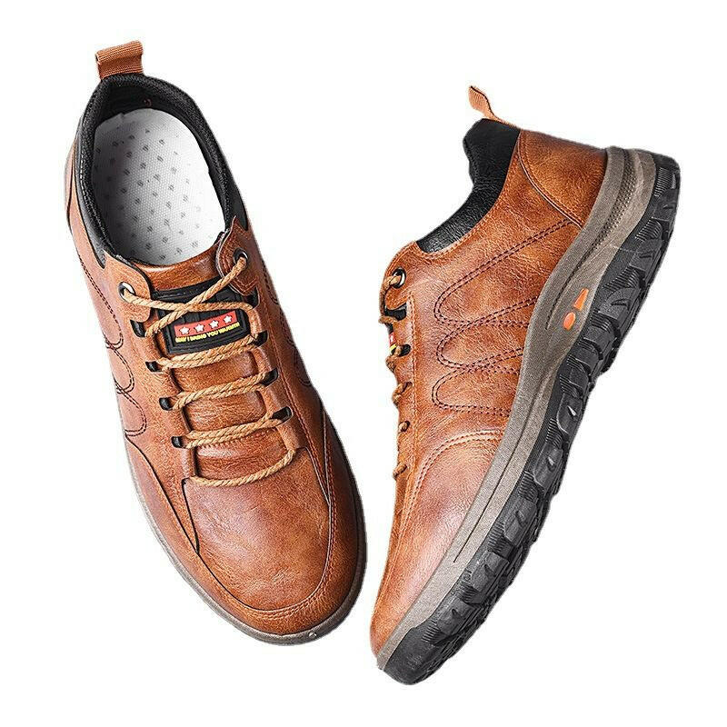 Men's Premium Leather Mountaineering Shoes.