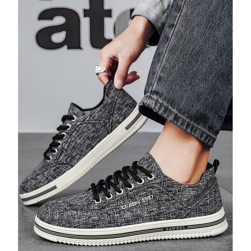 Men's Breathable Summer Canvas Shoes.