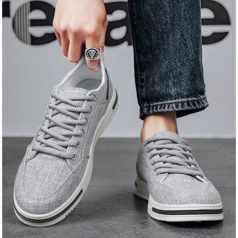 Men's Breathable Summer Canvas Shoes.