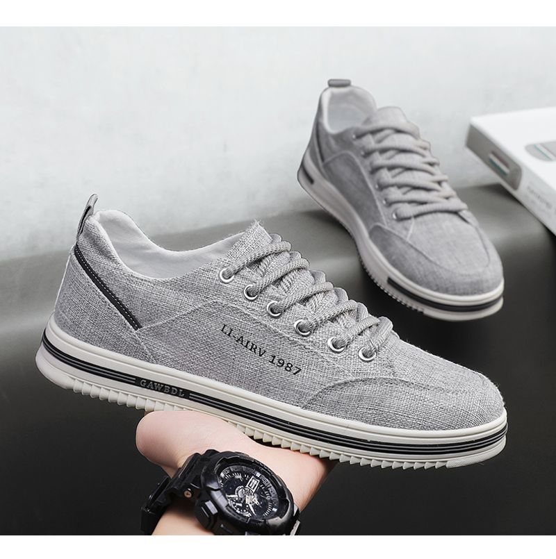 Men's Breathable Summer Canvas Shoes.