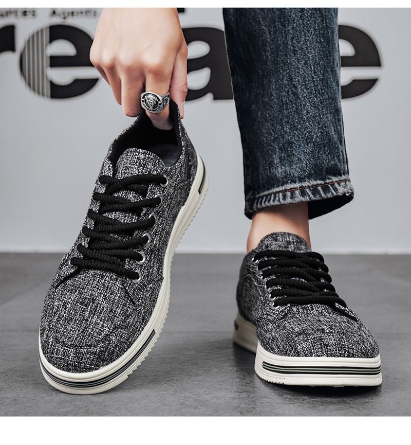 Men's Breathable Summer Canvas Shoes.
