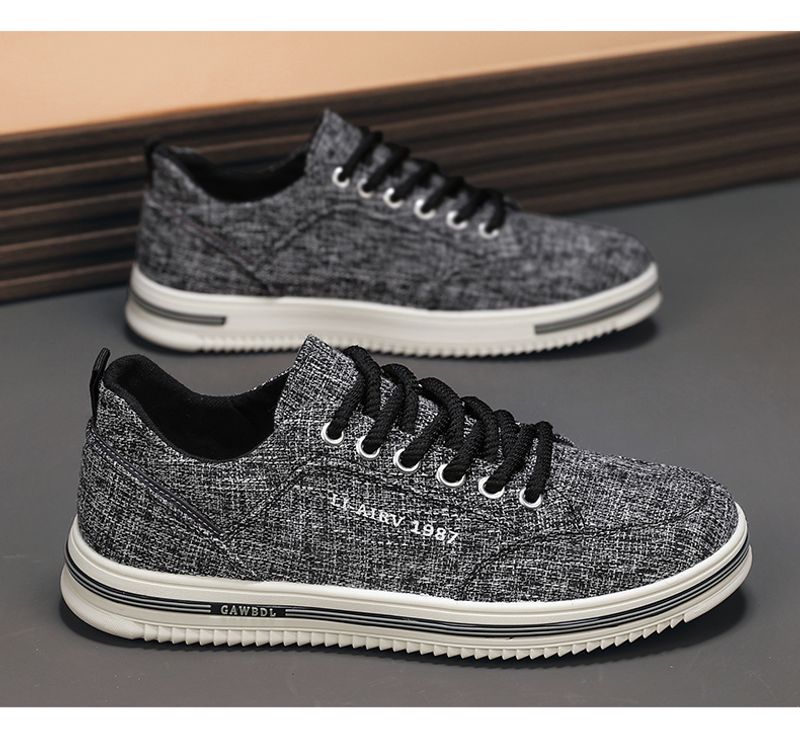 Men's Breathable Summer Canvas Shoes.