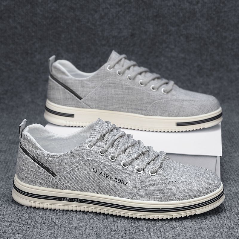 Men's Breathable Summer Canvas Shoes.