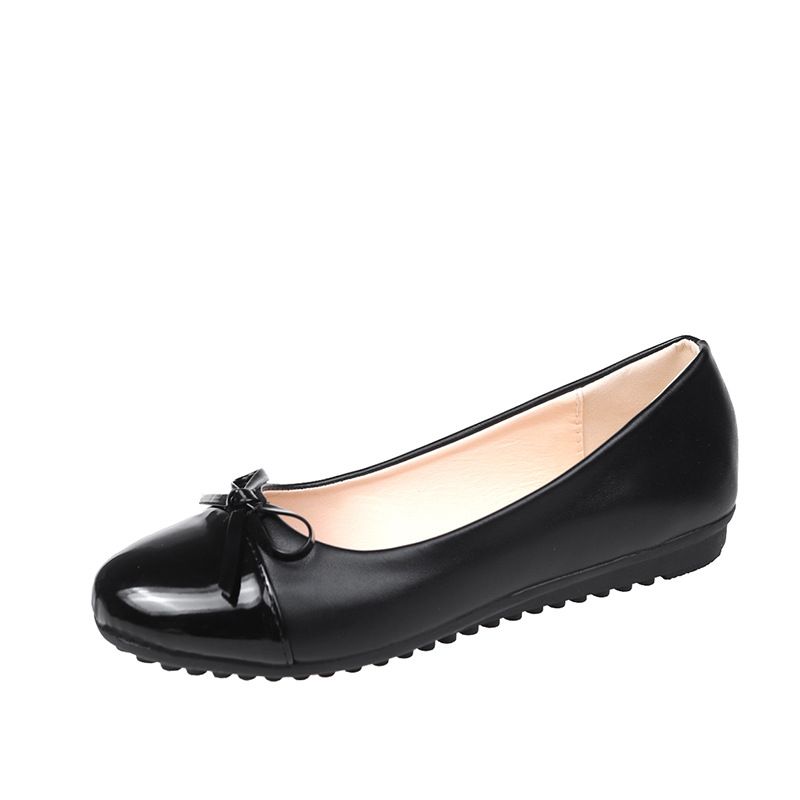 Stylish Korean Flat Bow Shoes for Comfort.