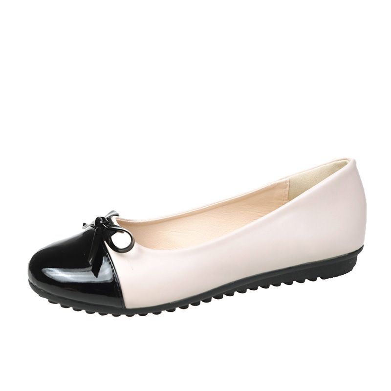 Stylish Korean Flat Bow Shoes for Comfort.