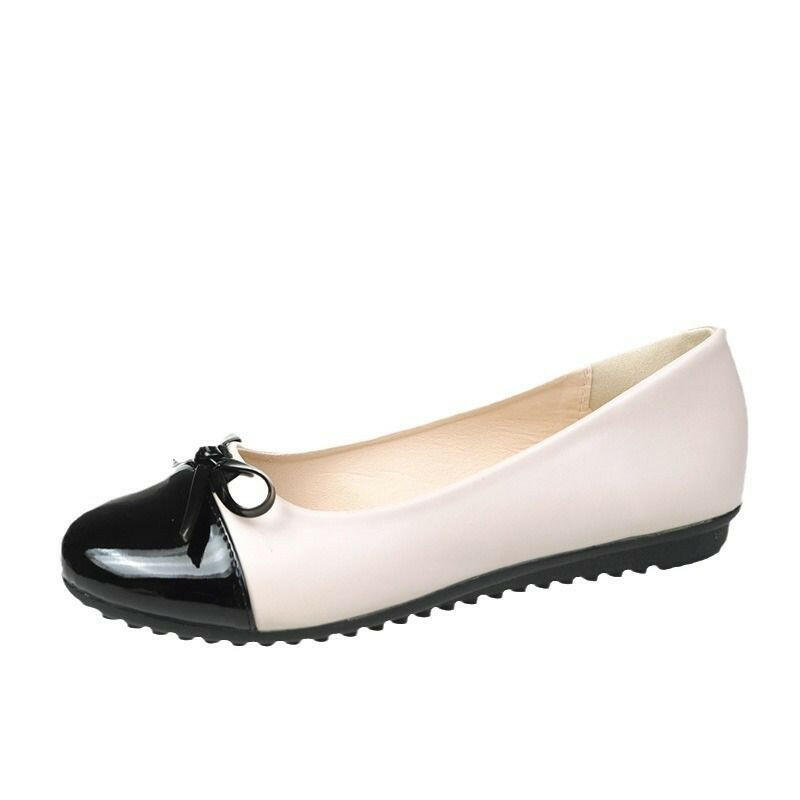 Stylish Korean Flat Bow Shoes for Comfort.