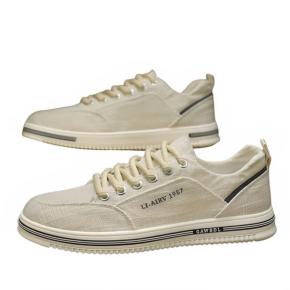 Men's Breathable Summer Canvas Shoes.