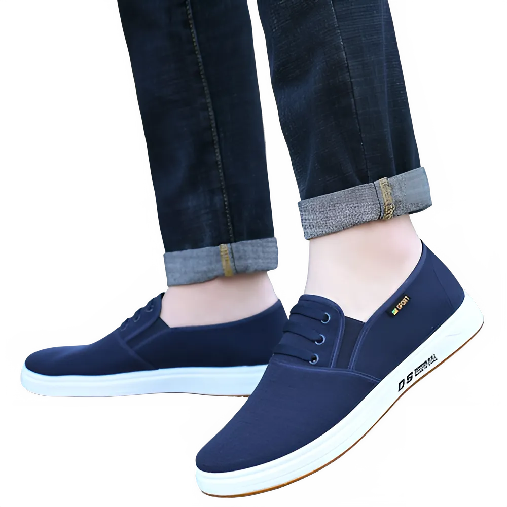 Man Sports Shoes Sneakers Mesh Versatile Slip Resistant Footgear.