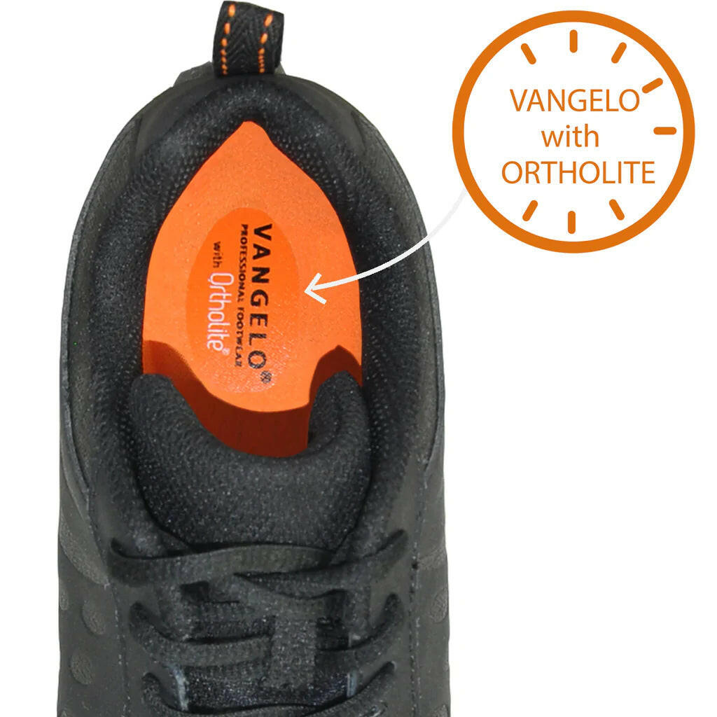 VANGELO Women’s Slip Resistant Shoe AVA-4 – Black | Professional Work & Kitchen Shoes.