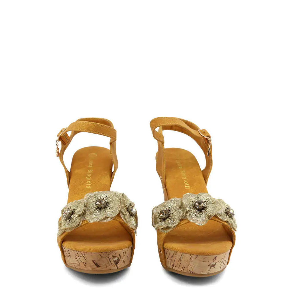Flower Wedge Sandals - Premium Women's Summer Footwear