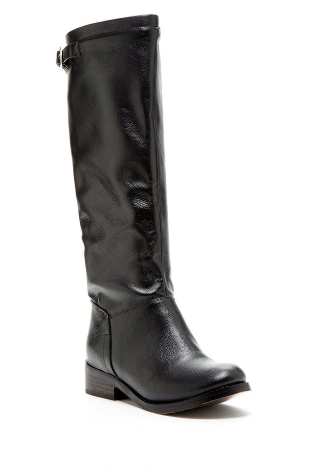 LEGACY High Boots | Vegan Leather Women’s Boots with Buckle & Zipper.
