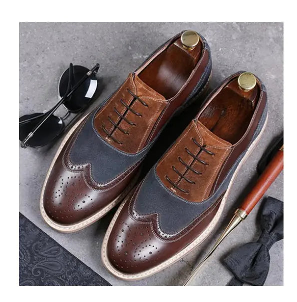 Color Matching Business Shoes for Men