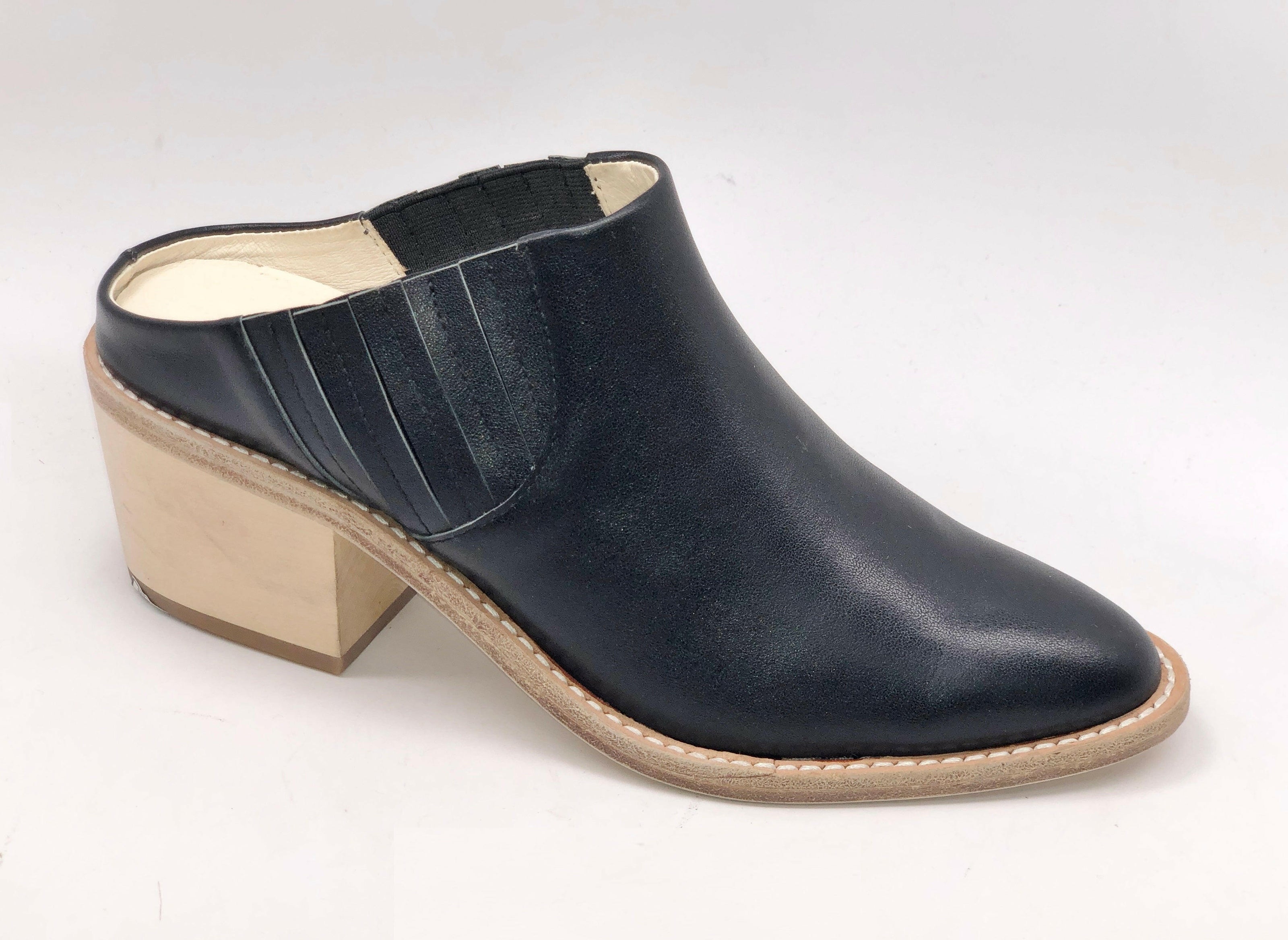 SAN CLEMENTE Women’s Slip-On Wedge Sandals | Comfortable Leather Summer Shoes.