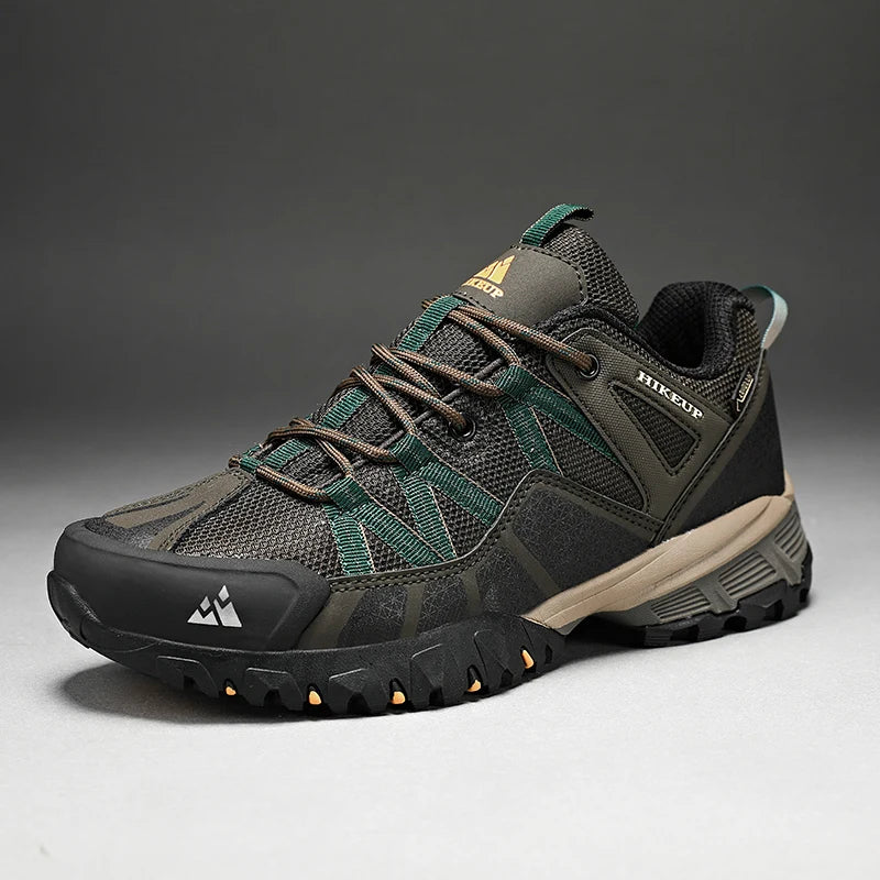Breathable Men's Hiking Sneakers - Comfort & Grip.