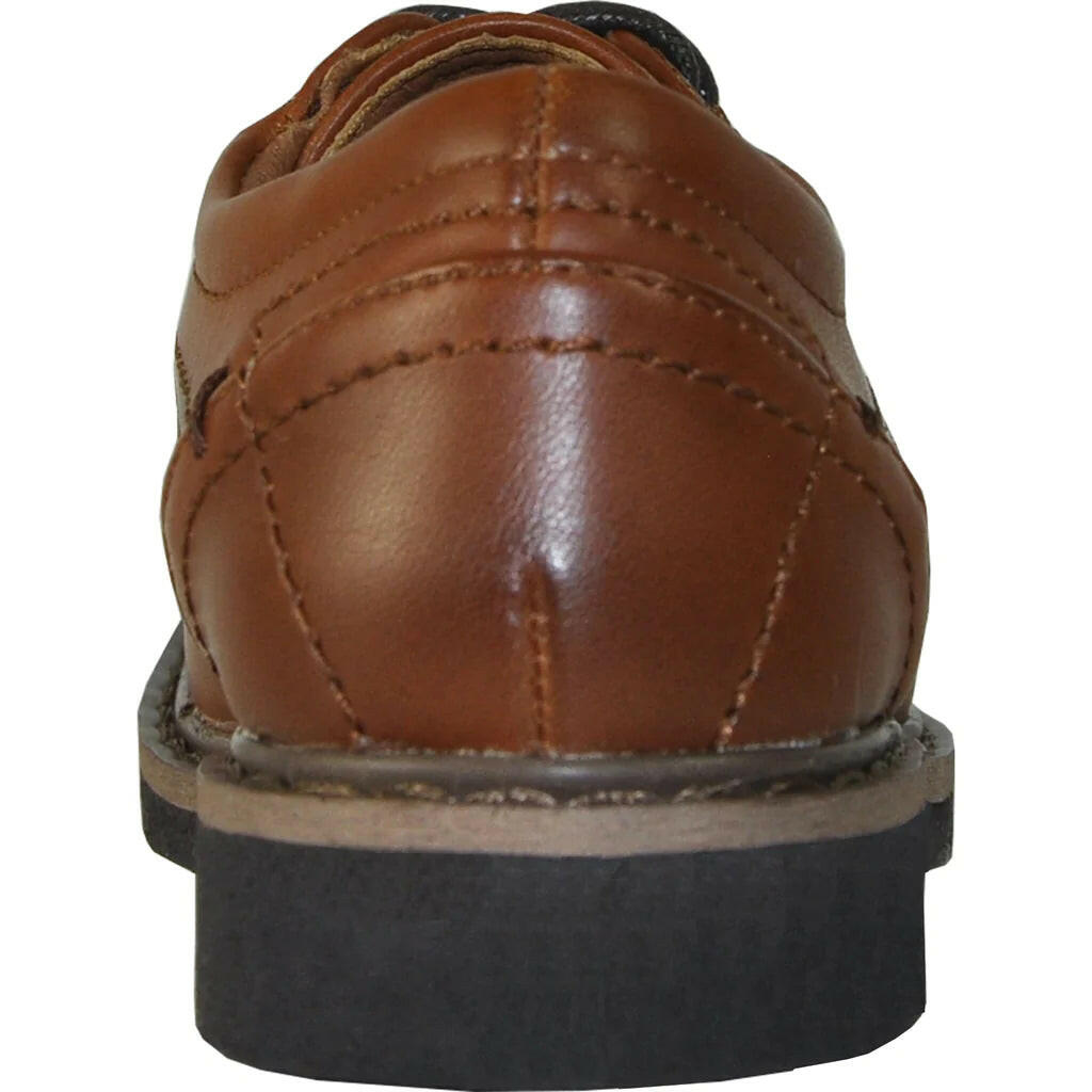 VANGELO Boy VALLO-1PKID Dress Shoe – Brown Matte | Formal & Tuxedo Shoes.