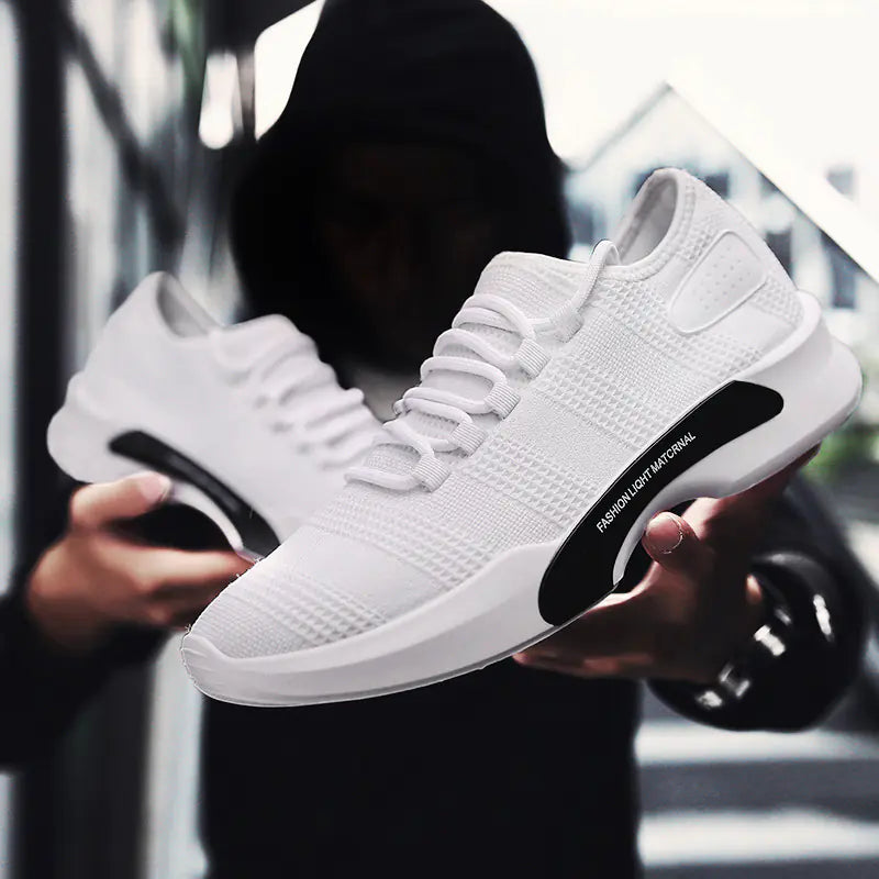 Men's Breathable Mesh Sneakers – Casual All-Season Shoes.
