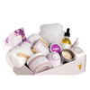 Bath Bomb and Shower Steamer Lizush All Natural Lavender Gift Box with - bath & body products.