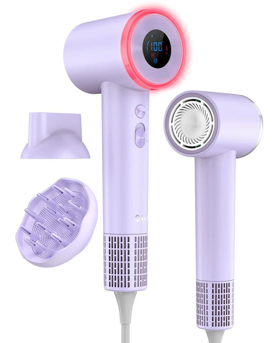 OSOU High-Speed Ionic Hair Dryer – Brushless Motor, Smart Heat Control & Quiet Desig