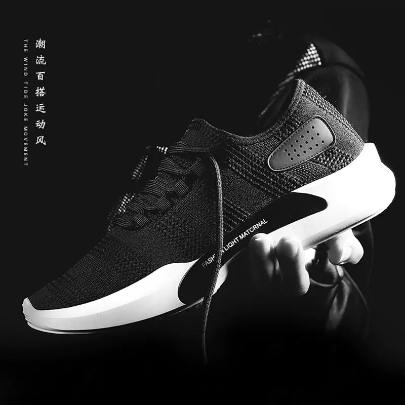 Men's Breathable Mesh Sneakers – Casual All-Season Shoes.